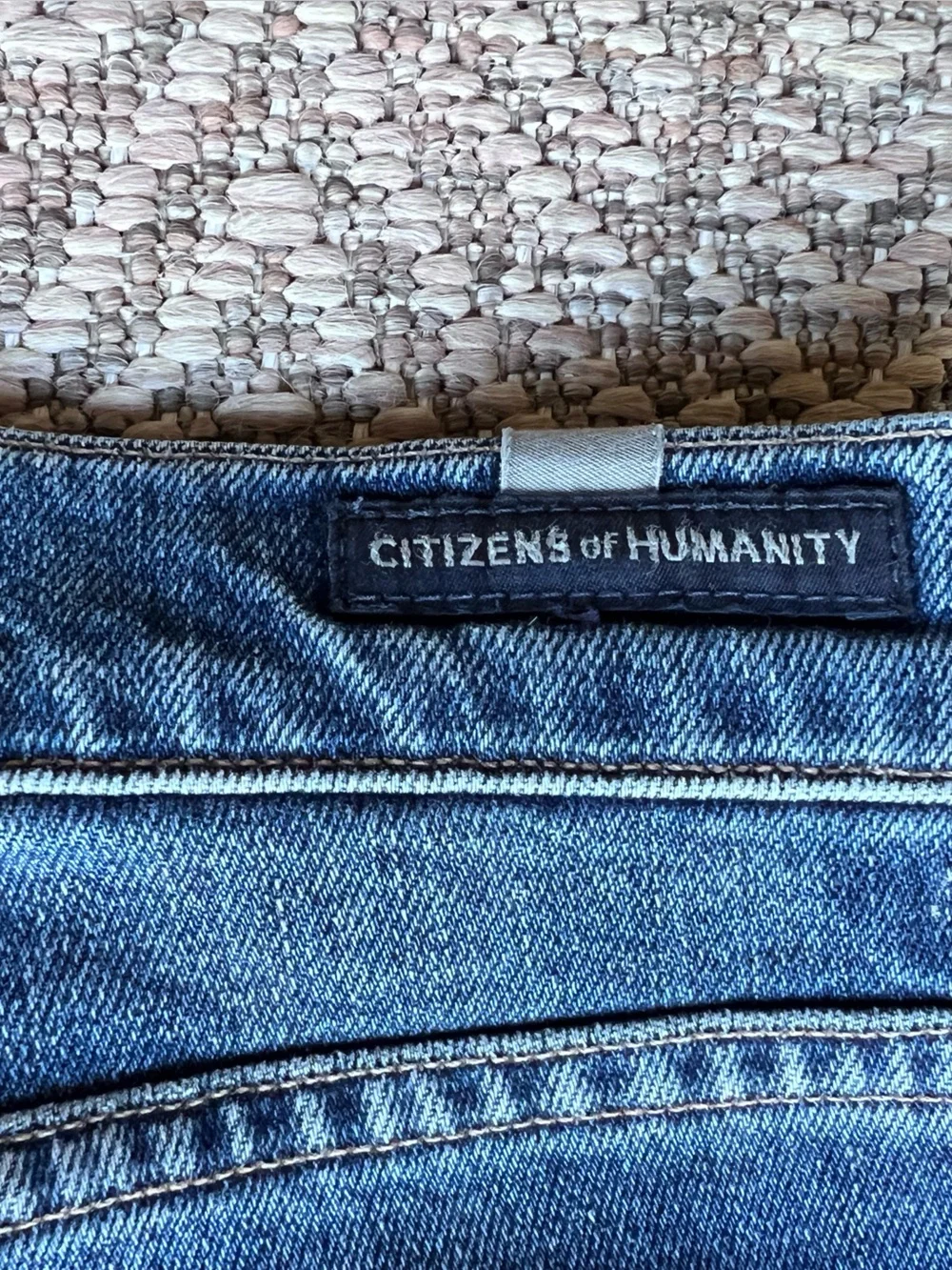 Citizens of Humanity Olivia Slim Ankle Jeans 27 High Rise Blue Denim